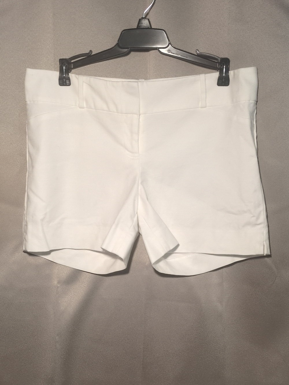 The Limited White Stretch Tailored Shorts